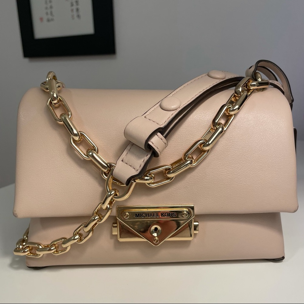 Michael Kors Cece XS Chain Leather Crossbody